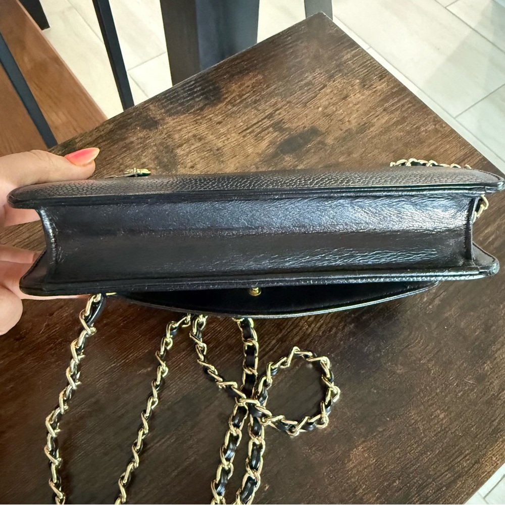 CHANEL Caviar WOC (Wallet on Chain) – 24K Gold Hardware | Versatile Black - Picture 9 of 17